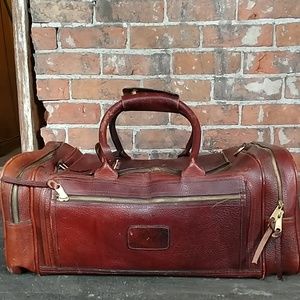 Bullhide Leather Carry-On Club Bag